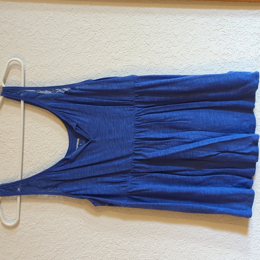 Express purple tank top, size medium